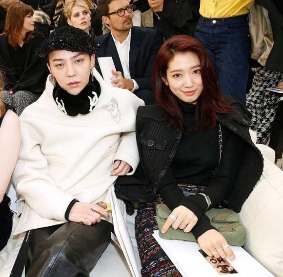 ,nữ diễn viên Park Shin Hye, G-Dragon, Chanel, sao Hàn