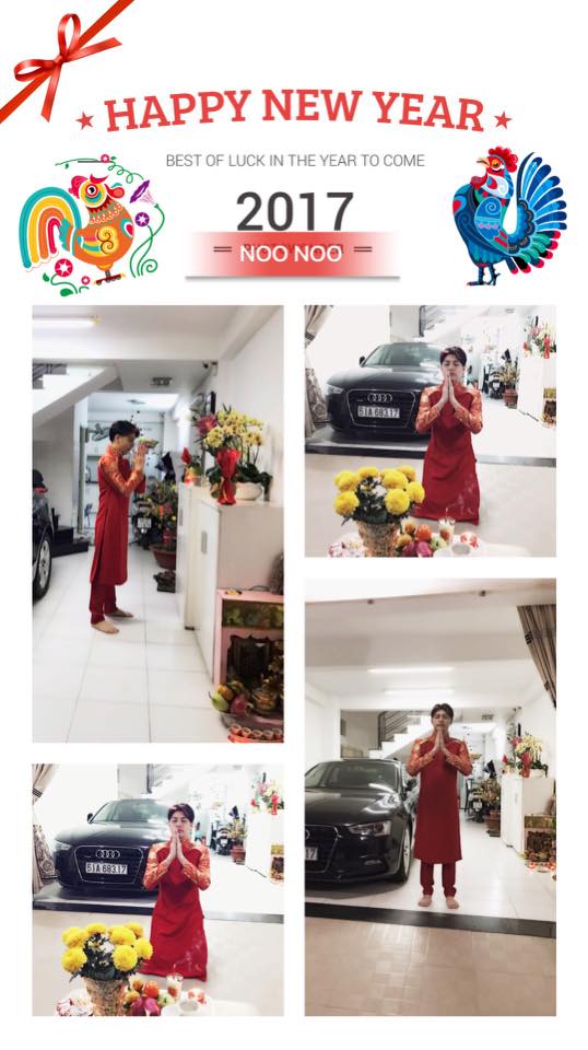 sao việt, năm mới đinh tỵ, chúc mừng năm mới, sao làm gì tết