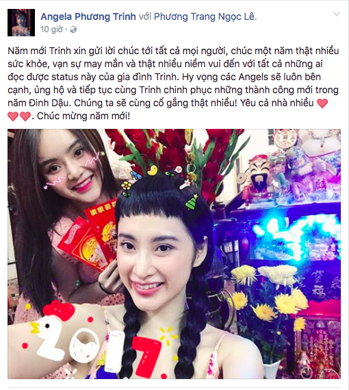 sao việt, năm mới đinh tỵ, chúc mừng năm mới, sao làm gì tết