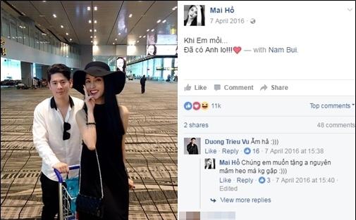 sao việt, trấn thành, trấn thành hari, trấn thành và mai hồ, người yêu cũ trấn thành 