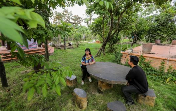 ca sĩ Ánh Tuyết, nhà vườn của ca sĩ Ánh Tuyết, nhà Ánh Tuyết, nhà vườn đẹp của sao Việt