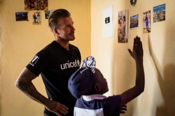 David Beckham, David Beckham làm từ thiện, vợ chồng David Beckham, các sao Hollywood