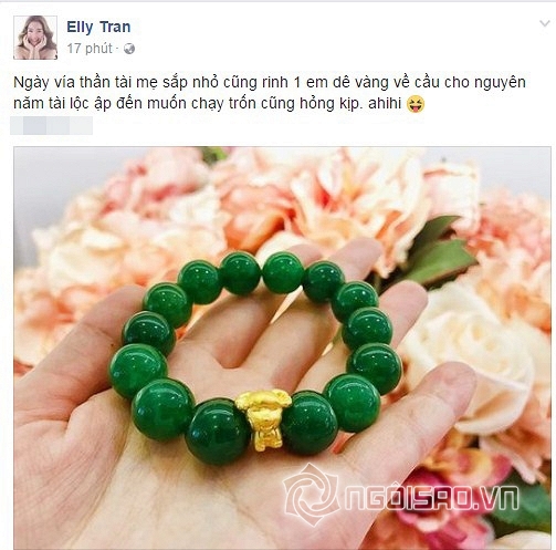 sao Việt, sao Việt mua vàng, Ngày vía thần Thần Tài