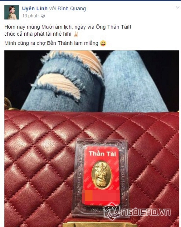 sao Việt, sao Việt mua vàng, Ngày vía thần Thần Tài