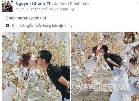 sao việt, sao việt valentine, quà valentine, sao khoe quà valentine, valentine