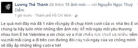 sao việt, sao việt valentine, quà valentine, sao khoe quà valentine, valentine