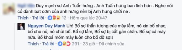 sao việt, tuấn hưng, duy mạnh, tuấn hưng và duy mạnh, tuấn hưng và duy mạnh bất hòa