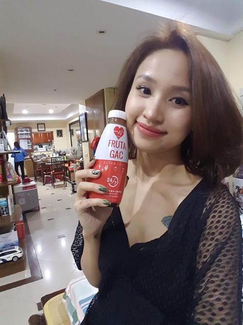 Vân Hugo, Thanh Vân Hugo, nước uống làm đẹp Gacday