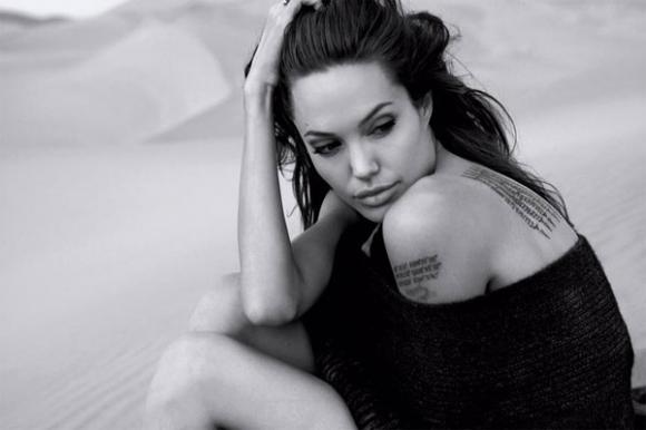 Angelina Jolie , Angelina Jolie làm đại diện hãng nước hoa, thương hiệu mỹ phẩm Guerlain, nước hoa Mon Guerlain,sao Hollywood