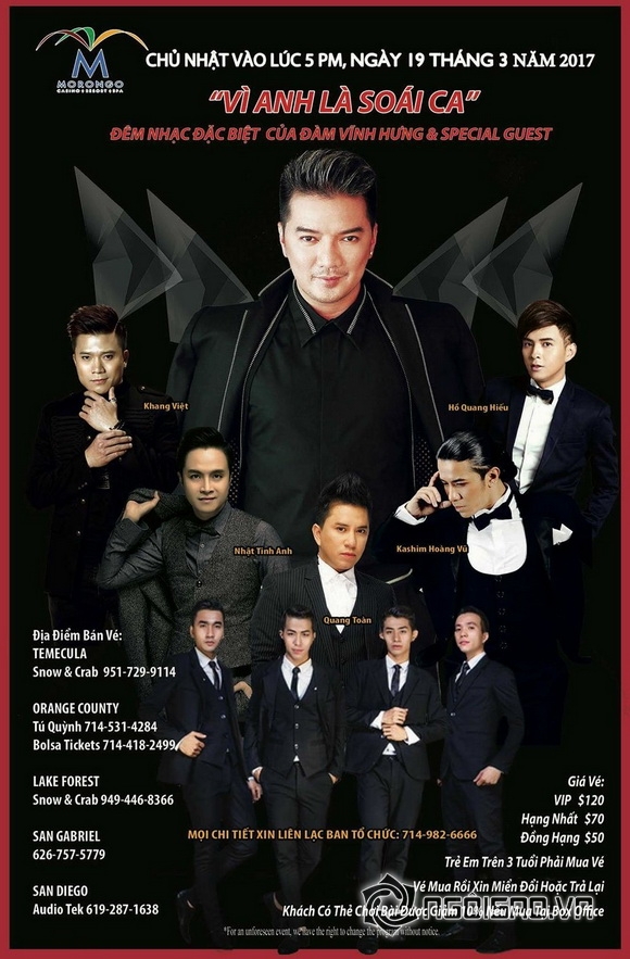 Quang Toàn, Ca sĩ Quang Toàn, Sao Việt