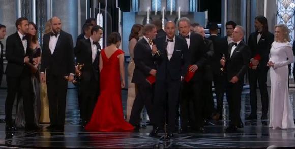 oscar 2017, lễ trao giải oscar lần thứ 89, oscar,lễ trao giải Oscar 2017,MC Oscar trao nhầm giải,sao Hollywood