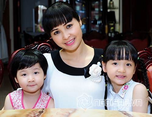 sao việt, mỹ nhân việt, mỹ nhân việt sinh nhiều con, sao đẻ nhiều, sao đông con