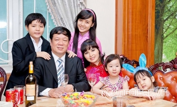 sao việt, mỹ nhân việt, mỹ nhân việt sinh nhiều con, sao đẻ nhiều, sao đông con