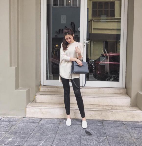 sao việt, tú anh, á hậu tú anh, đồ hiệu của á hậu tú anh, á hậu tú anh sành điệu 