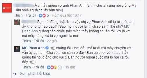 Phan Anh, MC Phan Anh, Phan Anh đáp trả, sao Việt