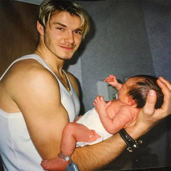 sao hollywood, Beckham, vợ chồng Beckham, Beckham mừng sinh nhật con trai, con trai Beckham