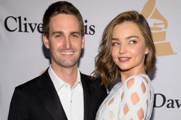 Evan Spiegel, hôn phu của Miranda Kerr, Miranda Kerr, chồng sắp cưới Miranda Kerr, tỷ phú Evan Spiegel