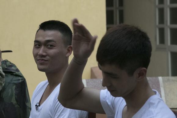 Sao nhập ngũ,ca sĩ quốc thiên,hotboy bình an