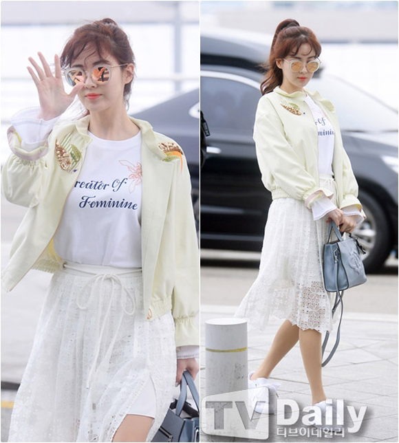 Seohyun, gu thời trang Seohyun, thời trang sân bay của Seohyun