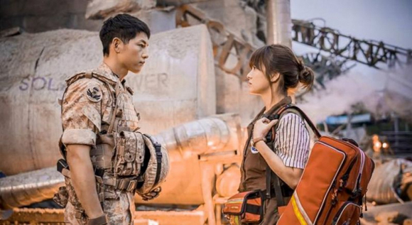 Song Joong Ki, Song Joong Ki đạt giải thưởng, hậu duệ mặt trời