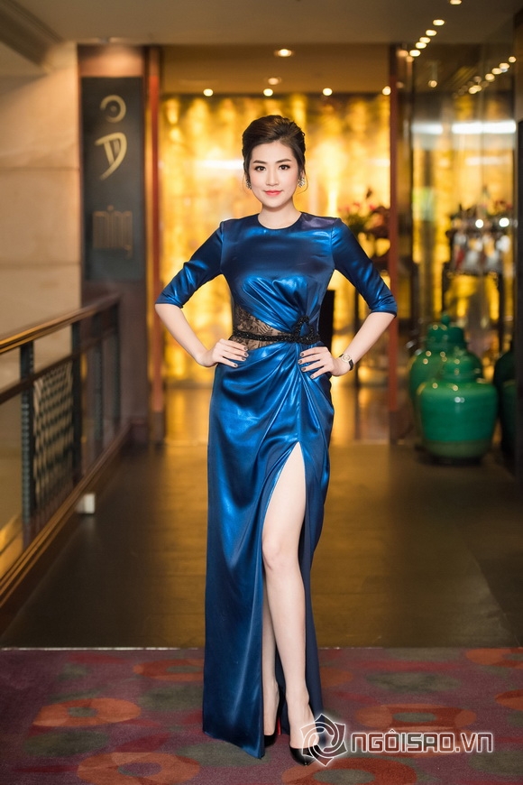 Á hậu tú anh,hoa hậu việt nam 2012,tú anh diện váy xẻ táo bạo