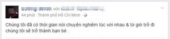 Cường Seven, Cường Seven và MLee, Cường Seven chia tay MLee, đời sống trẻ