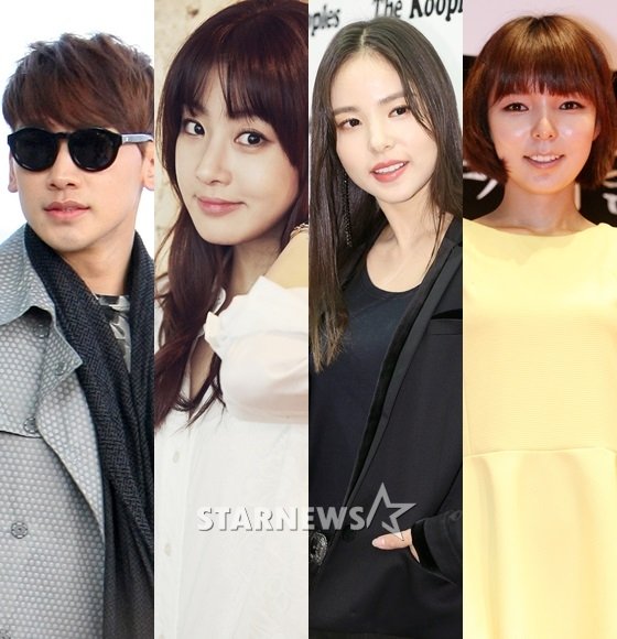 Bi Rain,ca sĩ Bi Rain,Kang Sora,Min Hyo Rin, sao Hàn,người tình của Hyun Bin