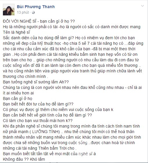 ca sĩ Phương Thanh, Noo Phước Thịnh, Á hậu Tú Anh, Noo Phước Thịnh yêu Tú Anh