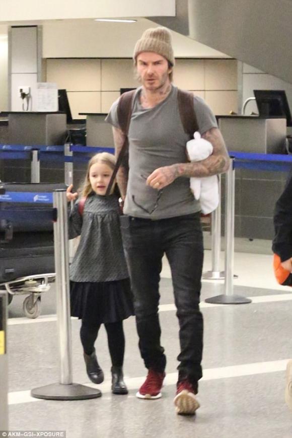 Harper,Harper Seven Beckham,Harper Seven,Harper Seven con gái beck-vic,ngôi sao David Beckham,con gái David Beckham