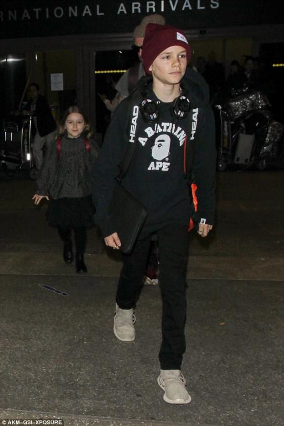 Harper,Harper Seven Beckham,Harper Seven,Harper Seven con gái beck-vic,ngôi sao David Beckham,con gái David Beckham