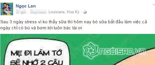 sao việt, ngọc lan, diễn viên ngọc lan, ngọc lan sau sinh, ngọc lan sinh con 