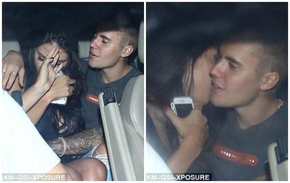 Justin Bieber, Justin Bieber tình tứ bên bạn gái mới, Selena Gomez , sao Hollywood, nam ca sĩ Justin Bieber 