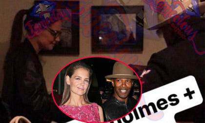 nữ diễn viên katie holmes,vợ cũ Tom Cruise, katie holmes và jamie foxx, sao Hollywood