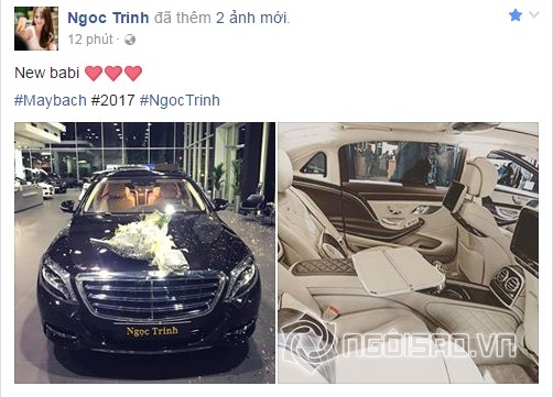 Ngọc Trinh, xế hộp của Ngọc Trinh, siêu xe của Ngọc Trinh, nữ hoàng nội y