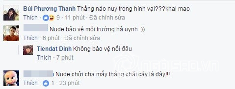 Tiến Đạt, Tiến Đạt nude, Tiến Đạt nude giữa thiên nhiên