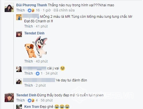 Tiến Đạt, Tiến Đạt nude, Tiến Đạt nude giữa thiên nhiên