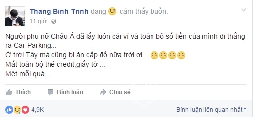 Trịnh Thăng Bình, ca sĩ Trịnh Thăng Bình, sao việt