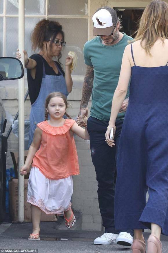 ,Harper Seven Beckham,Harper Seven con gái beck-vic,Harper Seven,con gái David Beckham