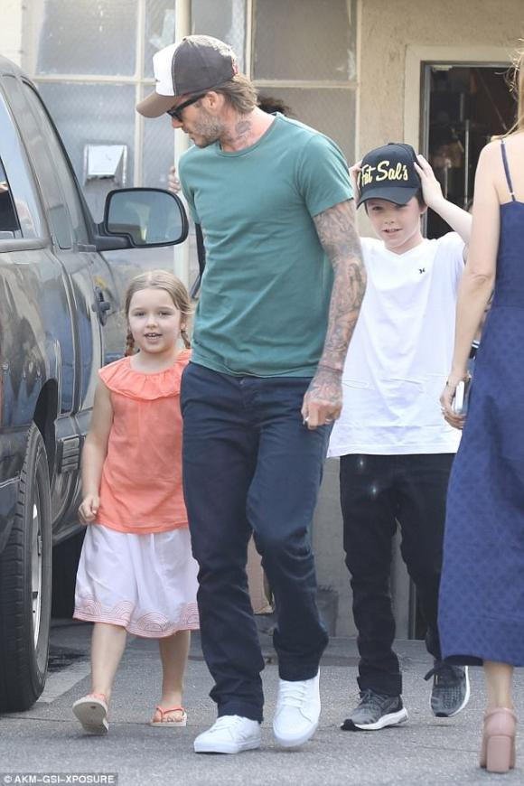 ,Harper Seven Beckham,Harper Seven con gái beck-vic,Harper Seven,con gái David Beckham