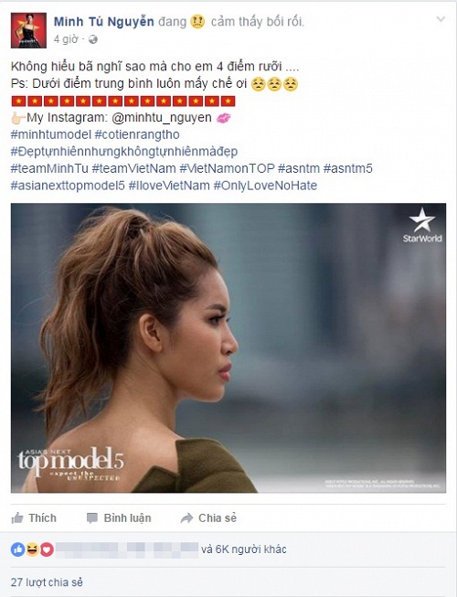 Siêu mẫu minh tú, Asia's Next Top Model,Hoa hậu Hoàn vũ Pia Wurtzbach