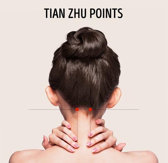 đau đầu, bấm huyệt chữa đau đầu, chữa đau đầu