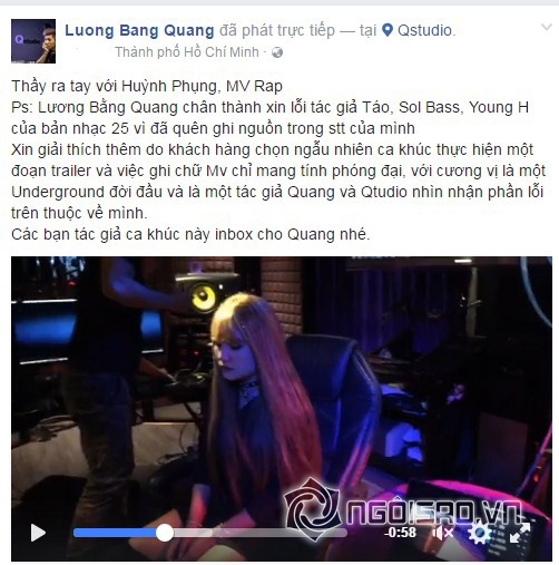 Lương Bằng Quang, ca sĩ Lương Bằng Quang, nhạc sĩ Lương Bằng Quang