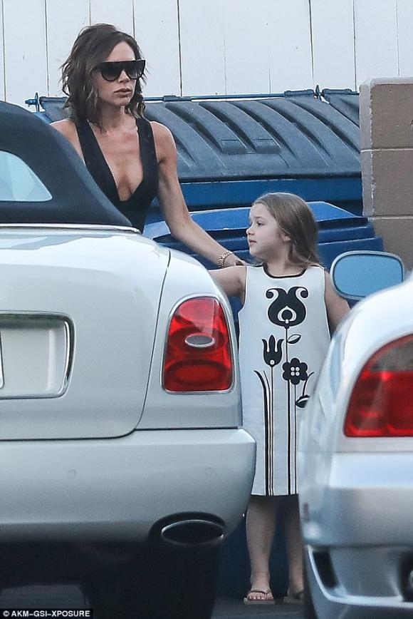 david beckham, Harper Seven Beckham ,Harper, con gái beck-vic, con gái David Beckham