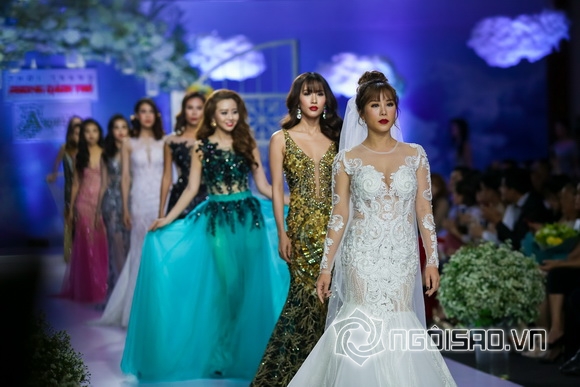 NTK Huỳnh Lợi, sự kiện thời trang Angle Night, Sao Việt, BST dạ hội của NTK Huỳnh Lợi