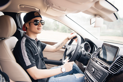 Mercedes-Benz, MBDA 2017, Tùng Leo, Nguyễn Hải Quân, JVevermind, Học viện Lái xe an toàn Mercedes-benz 2017