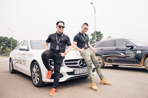 Mercedes-Benz, MBDA 2017, Tùng Leo, Nguyễn Hải Quân, JVevermind, Học viện Lái xe an toàn Mercedes-benz 2017