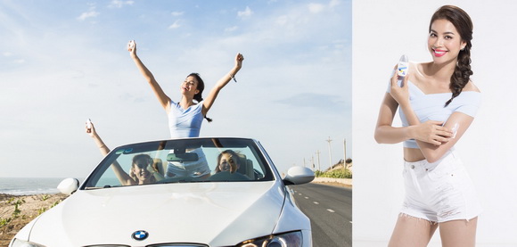 pham-huong-254-4-ngoisao.vn-w580-h277 4 Phạm Hương, Chăm sóc da, Chồng nắng, Kem chống nắng Sunplay