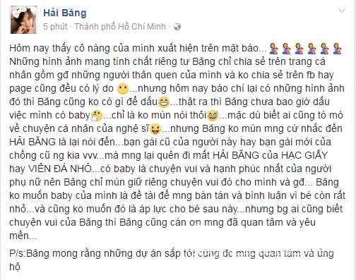 Hải Băng, con gái của Hải Băng, Hải Băng và Thành Đạt, ca sĩ Hải Băng