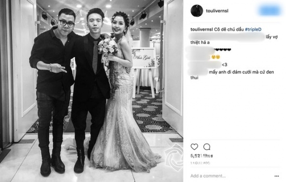 Triple D, Triple D kết hôn, đám cưới Triple D