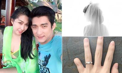 Bảo Duy đăng hình đeo nhẫn cưới và úp mở ảnh cô dâu sau khi ly hôn Phi Thanh Vân